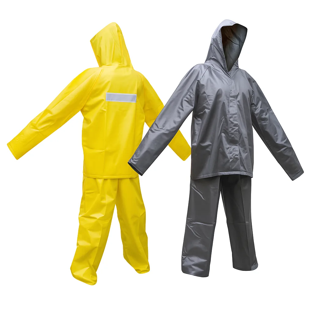 Conjunto Impermeable Dos Piezas Reflectivo En Espalda Calibre 17 3