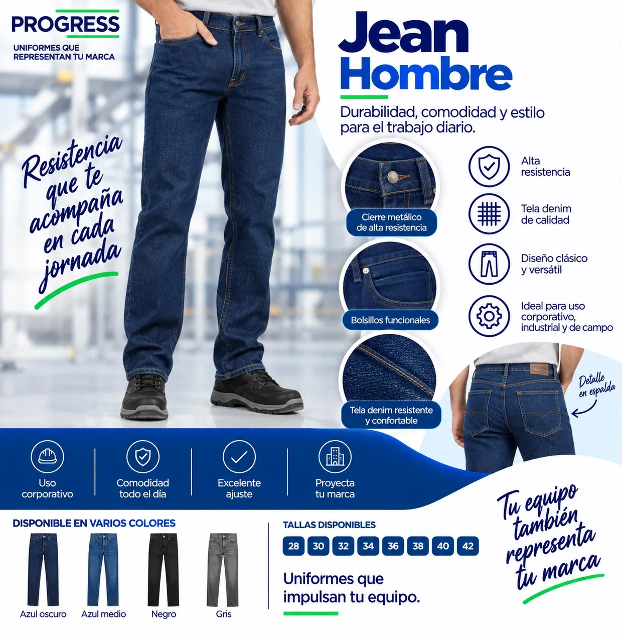 Jean Clásico para Hombre 3