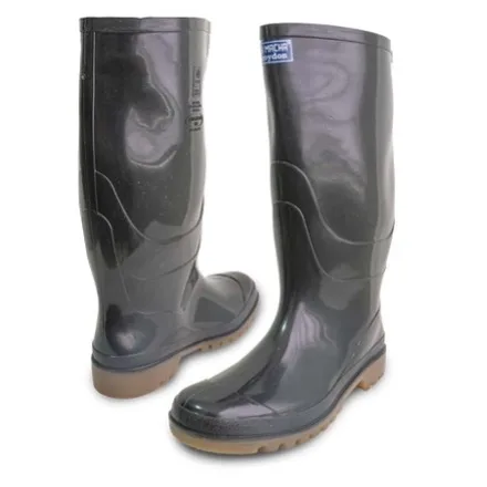 Bota PVC Macha Alta Negra