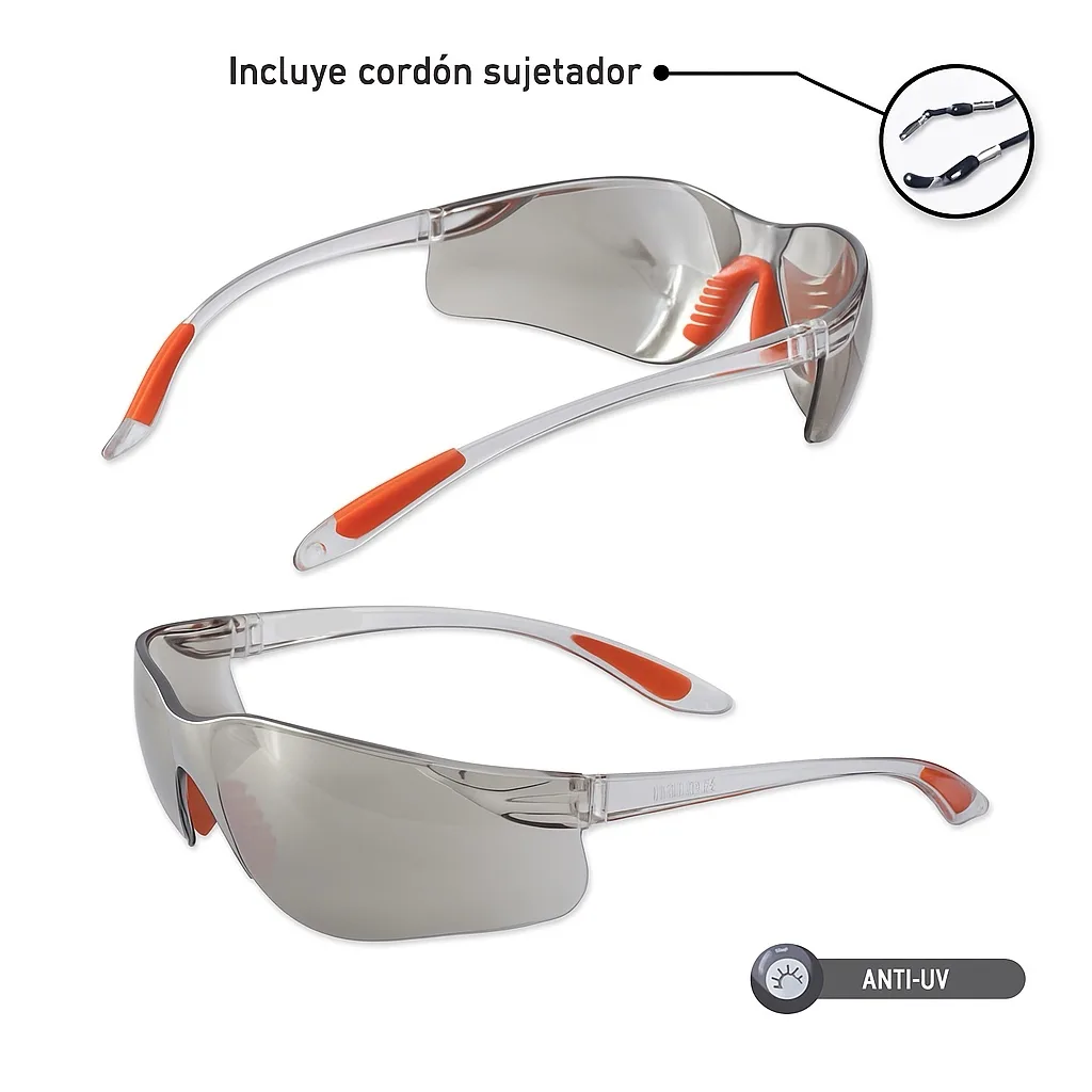 Gafas De Seguridad En Policarbonato - Lente Espejo