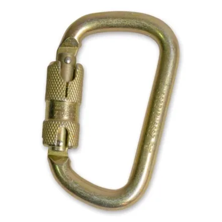 Mosquetón Carabinero de 2 Seguros Automático