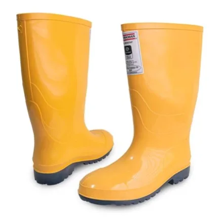 Bota PVC Workman Alta Amarilla