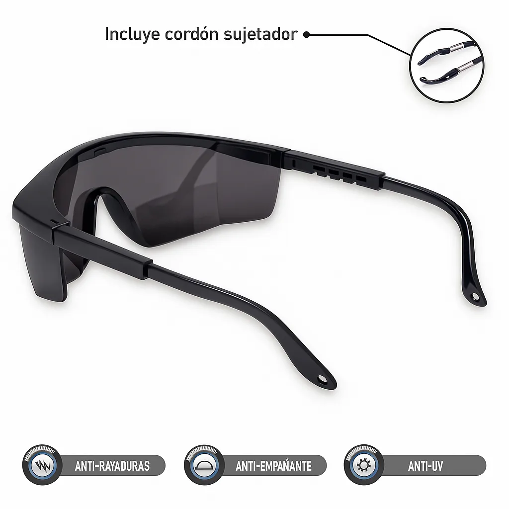 Gafas De Seguridad En Policarbonato – Ajustable