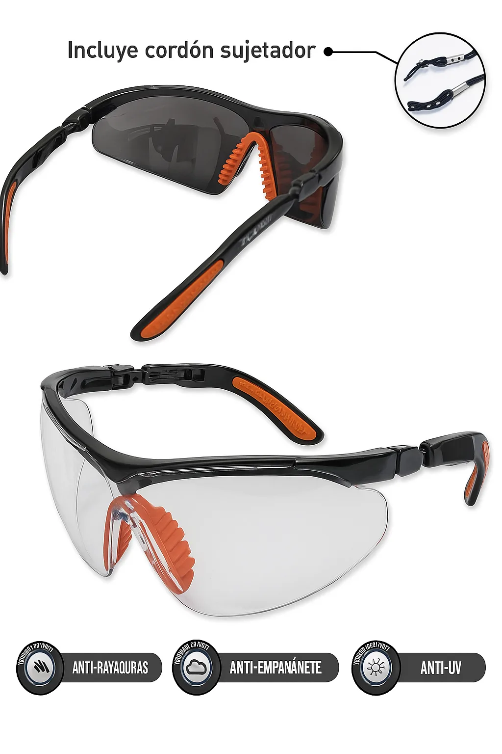 Gafas De Seguridad Nylon Y Policarbonato 3