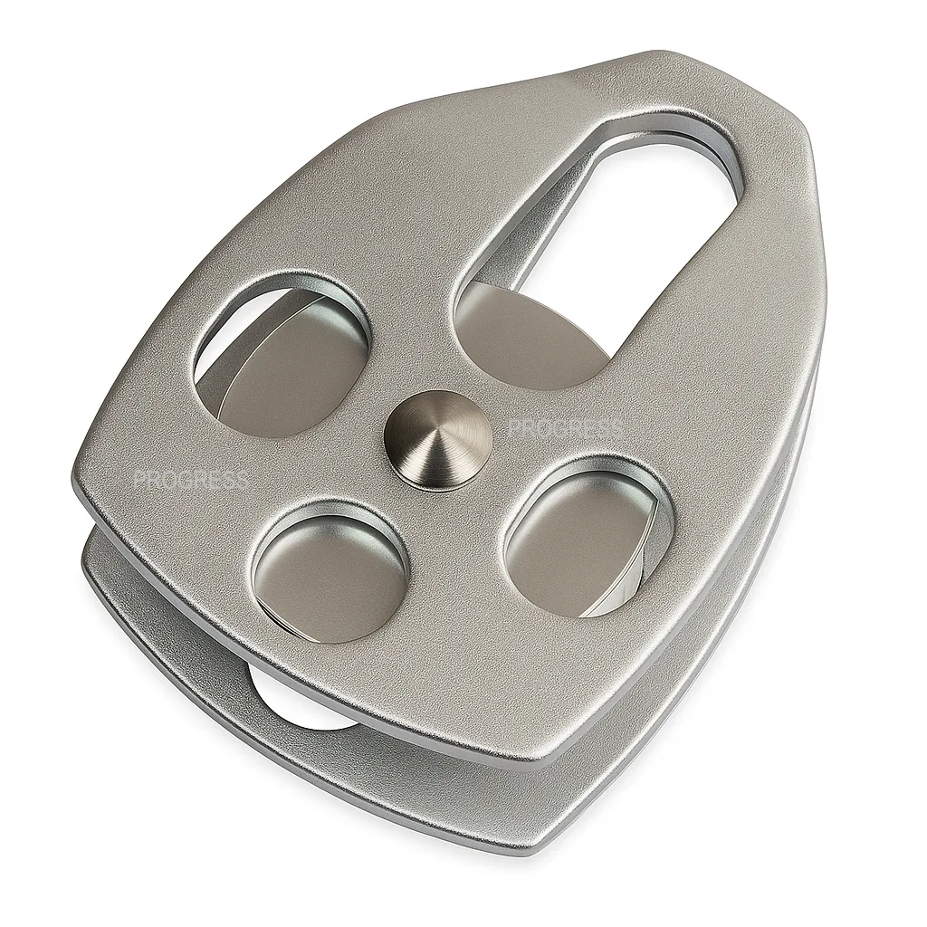 Polea Sencilla en Aluminio de 16 mm