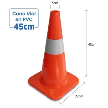 Cono Vial En PVC 4