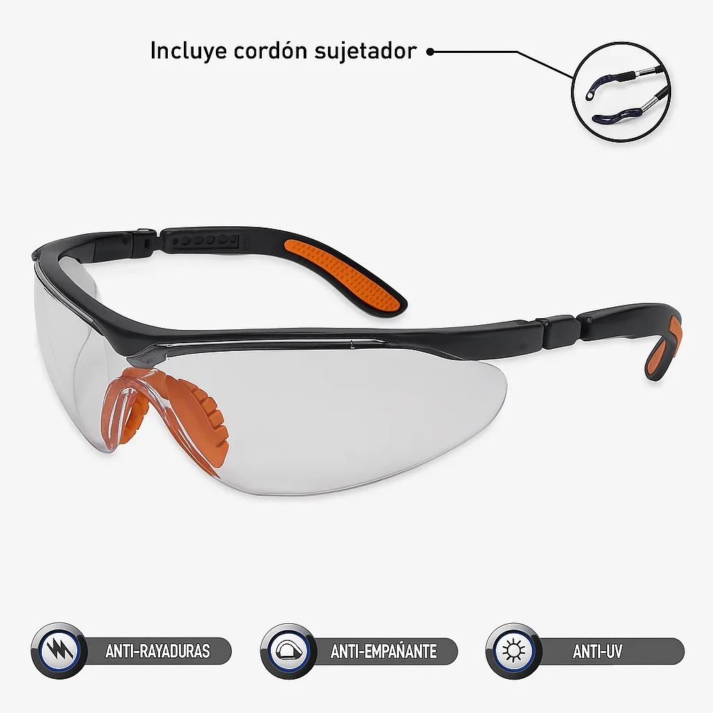 Gafas De Seguridad Nylon Y Policarbonato