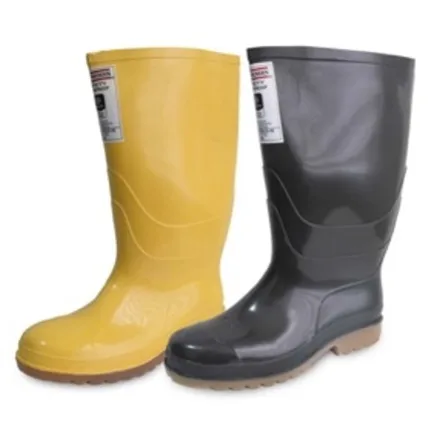 Bota PVC Workman Safety Waterproof Amarilla y Negra 3